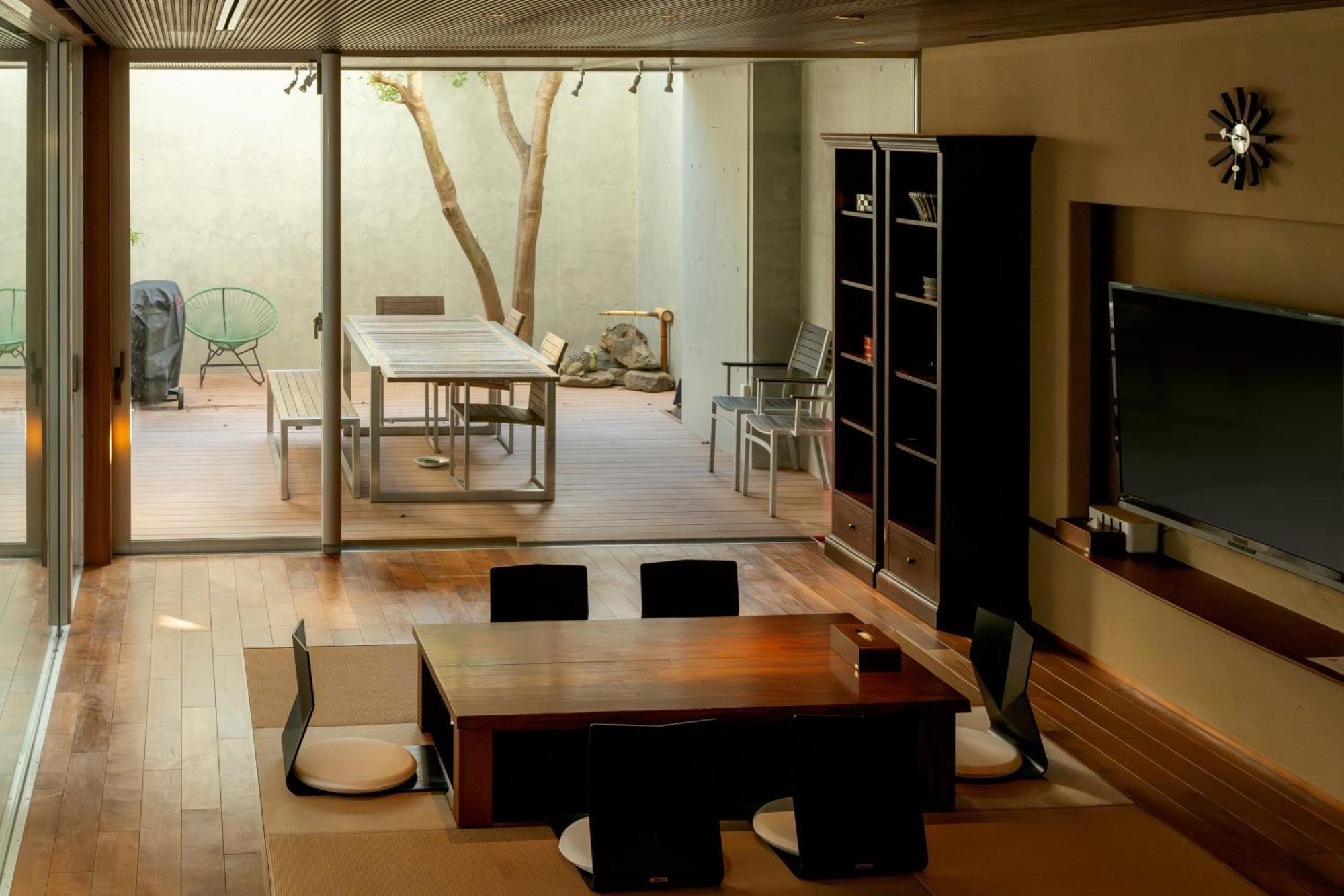 Azabu Modern House The Tokyo Tower Can Be Seen From The Villa 500M2 Exterior foto